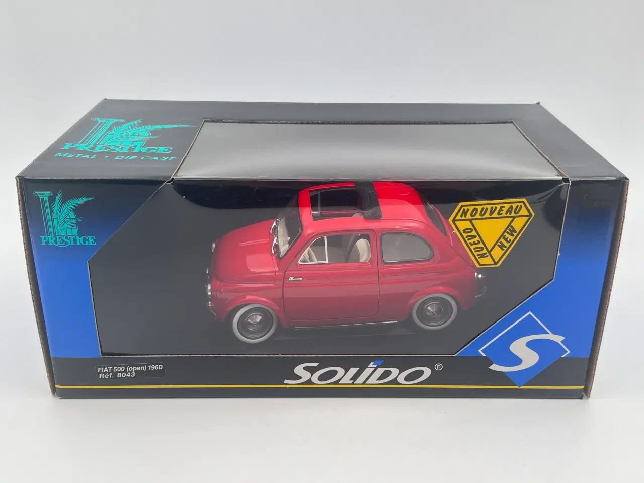 Billede 9 - 1960 Fiat 500 Open- 1:16 / 1:18  Sjælden model