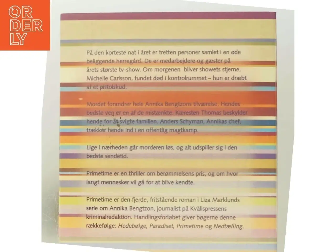 Billede 3 - Primetime af Liza Marklund (Bog)