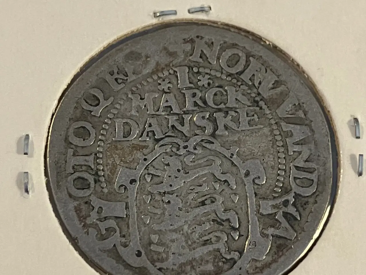 Billede 1 - 1 Mark 1617 Denmark