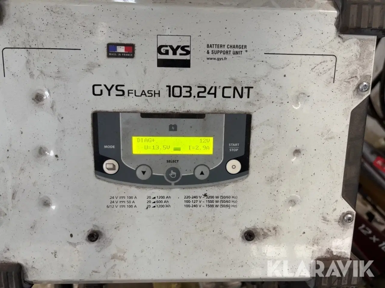 Billede 7 - Batterilader GYS Flash 103.24 CNT