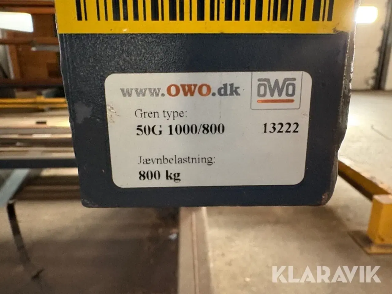 Billede 10 - Grenreoler Owo 52D 5600/1000 - 24 dobbeltsidet fag