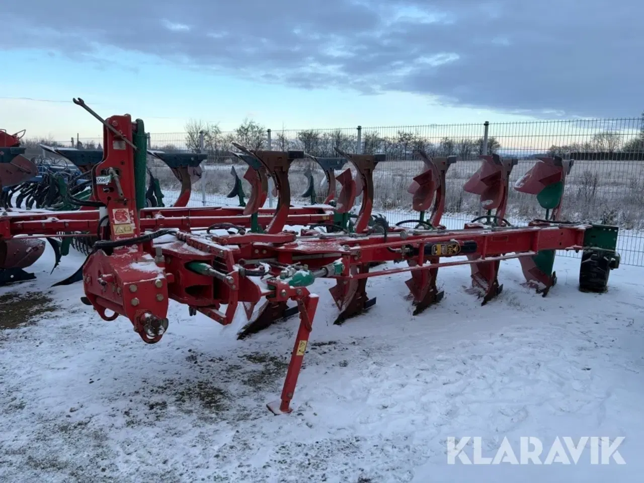 Billede 1 - Plov Kverneland ED 100-300 med hydraulisk udløser