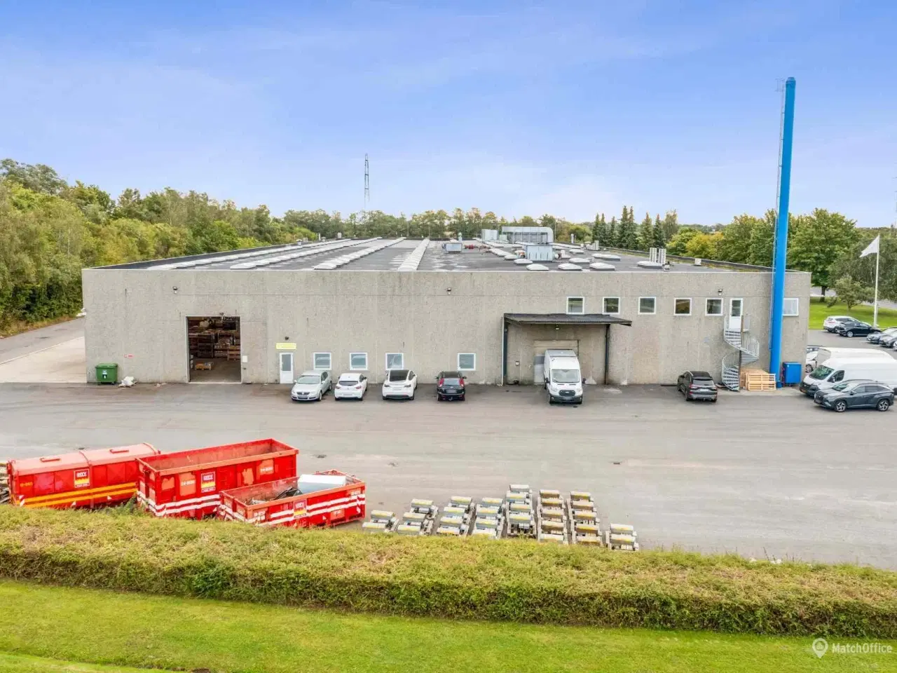 Billede 4 - Effektiv last mile-løsning med lyst kontorafsnit