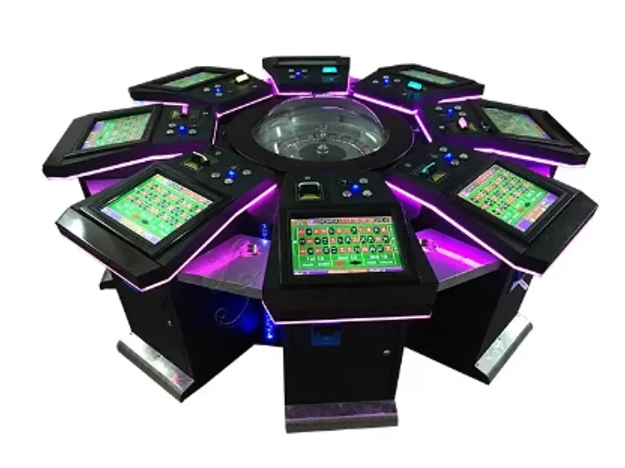 Billede 5 - "Roulette Maskine 8 Personers Casino Automat