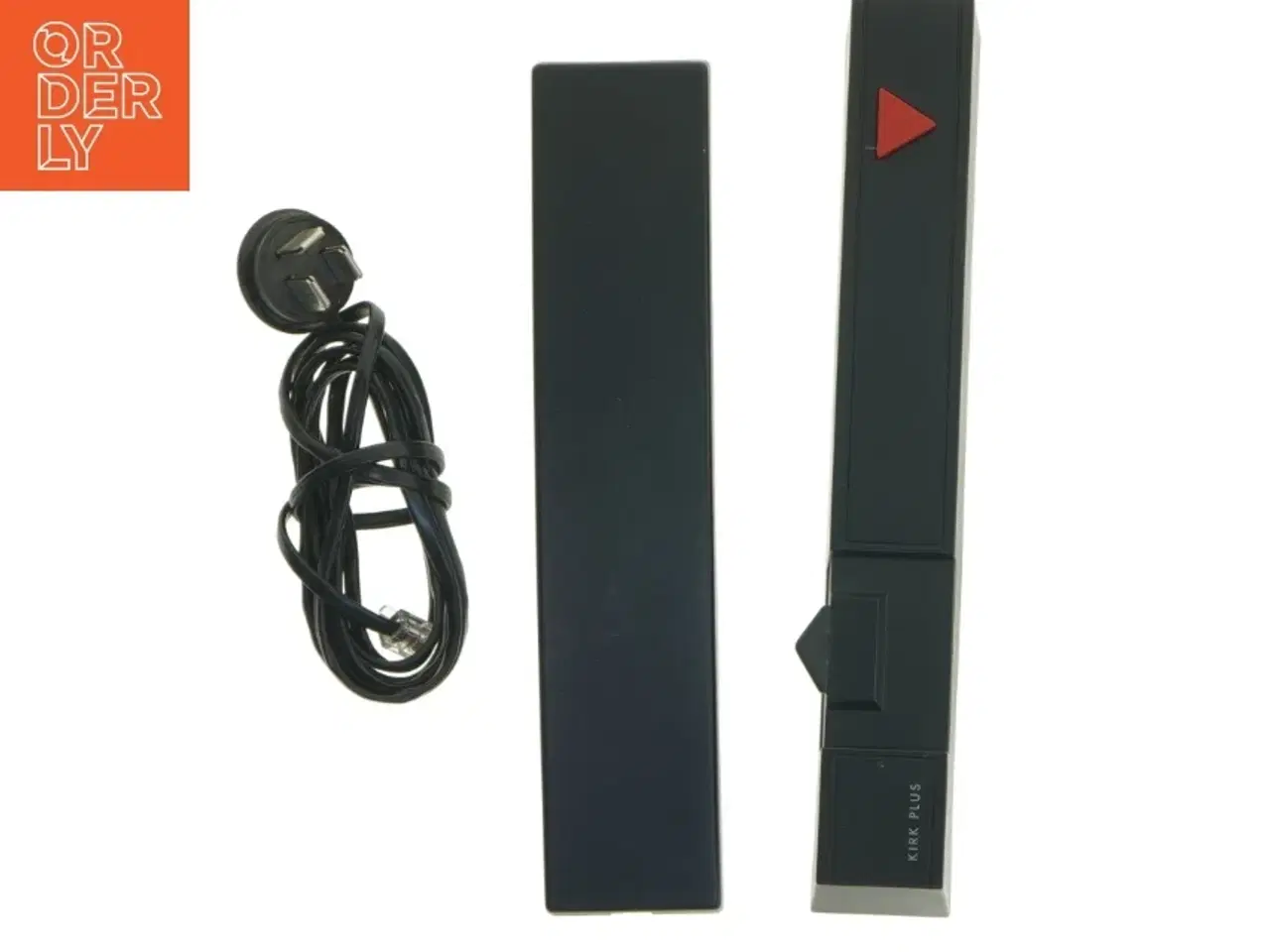 Billede 3 - Sort vægmonteret fastnettelefon (str. 22 cm)