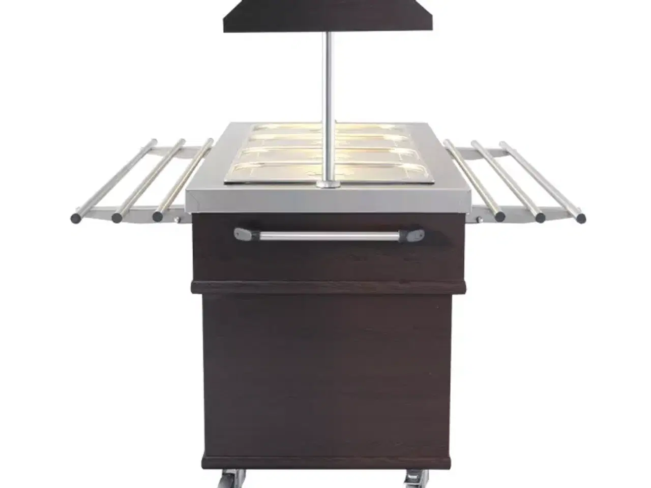 Billede 5 -  Kølebuffet GN 4/1 Mahogni – Statisk Køl & LED