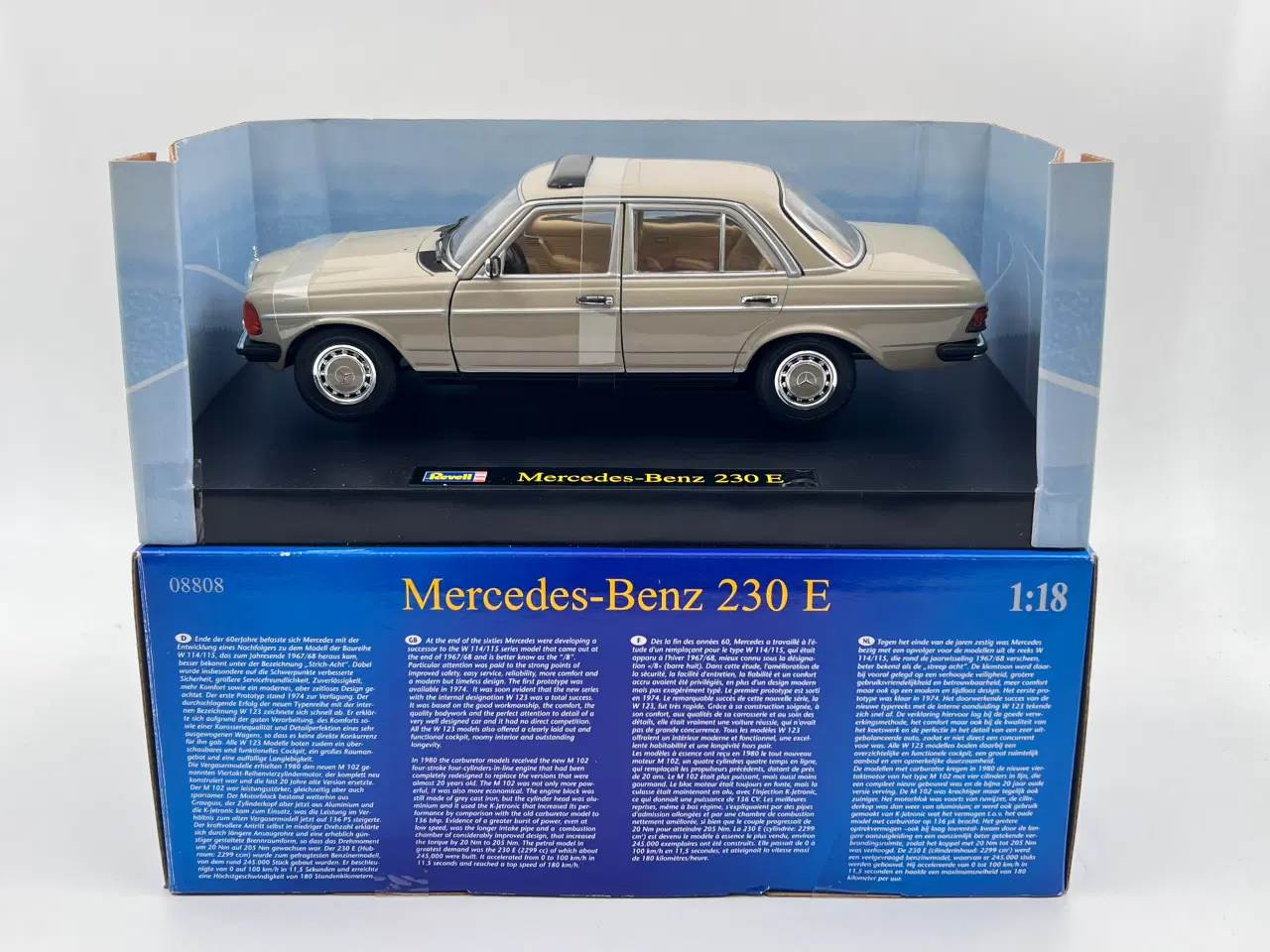 Billede 9 - 1979 Mercedes-Benz 230 E Sjælden model - 1:18 