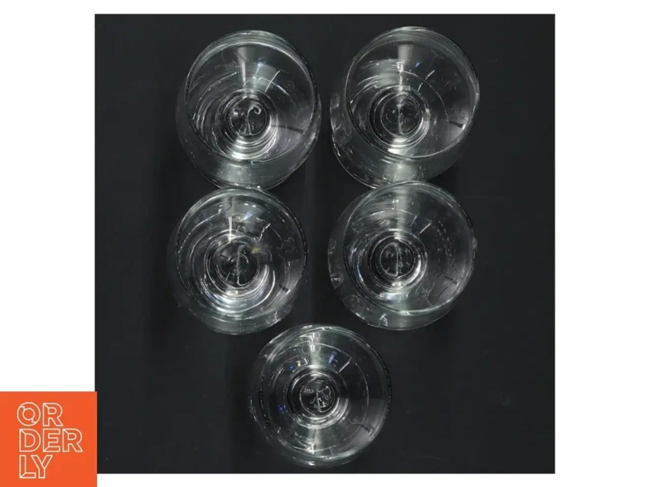 Billede 2 - 5 glas (str. H 9 cm. ø. 4,5 cm)