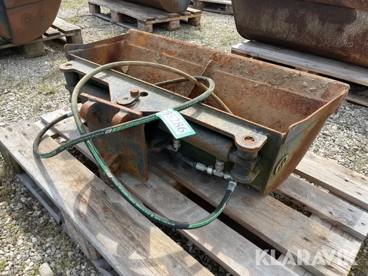 Billede 2 - Kipbar planerskovl CP