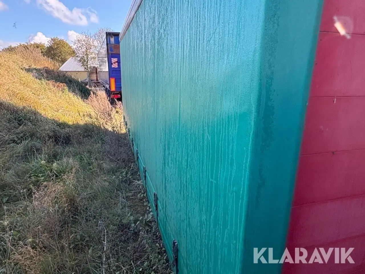 Billede 6 - Container wirehejs lukkede med pressening sider 2 Styk