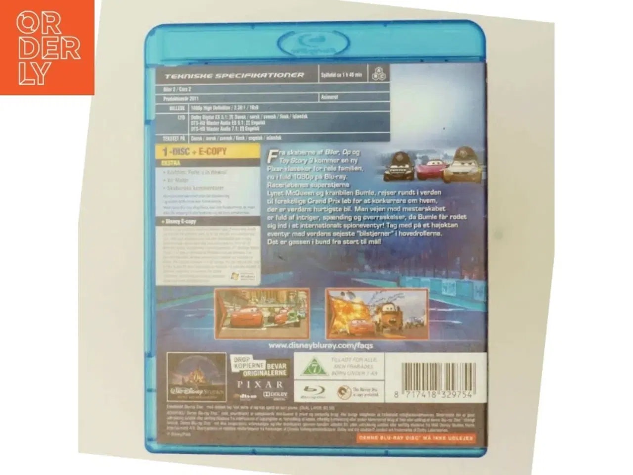 Billede 3 - Biler 2 fra Disney pixar