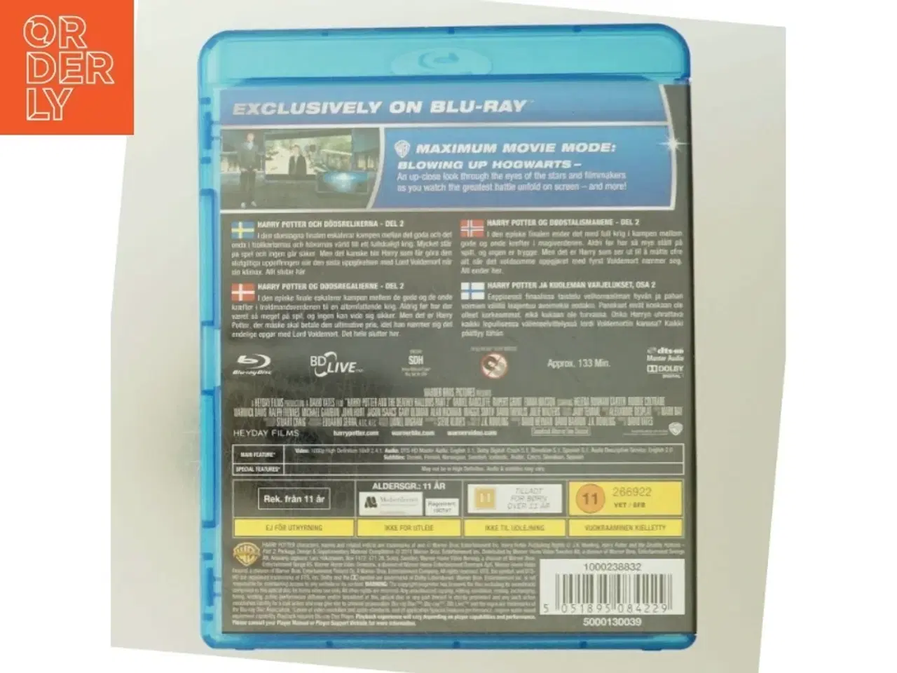 Billede 3 - Harry Potter and the Deathly Hallows Part 2 Blu-ray fra Warner Bros