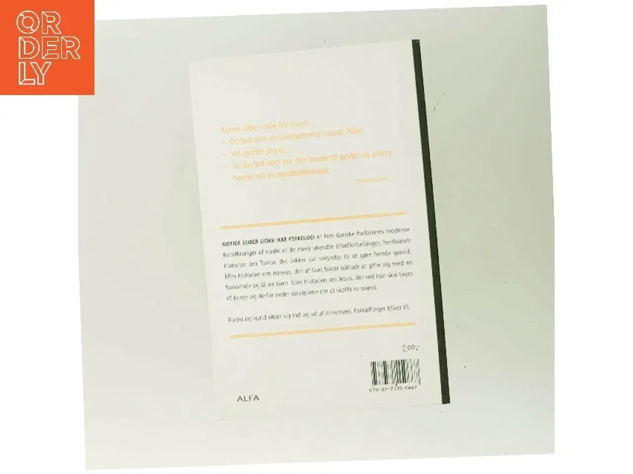 Billede 3 - Rigtige guder gider ikke psykologi af Jens Blendstrup (Bog)