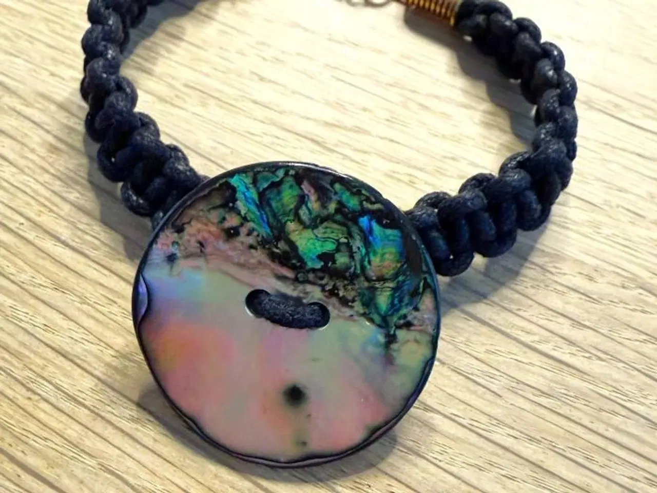 Billede 1 - Armbånd med Nordlys - Håndlavet unika