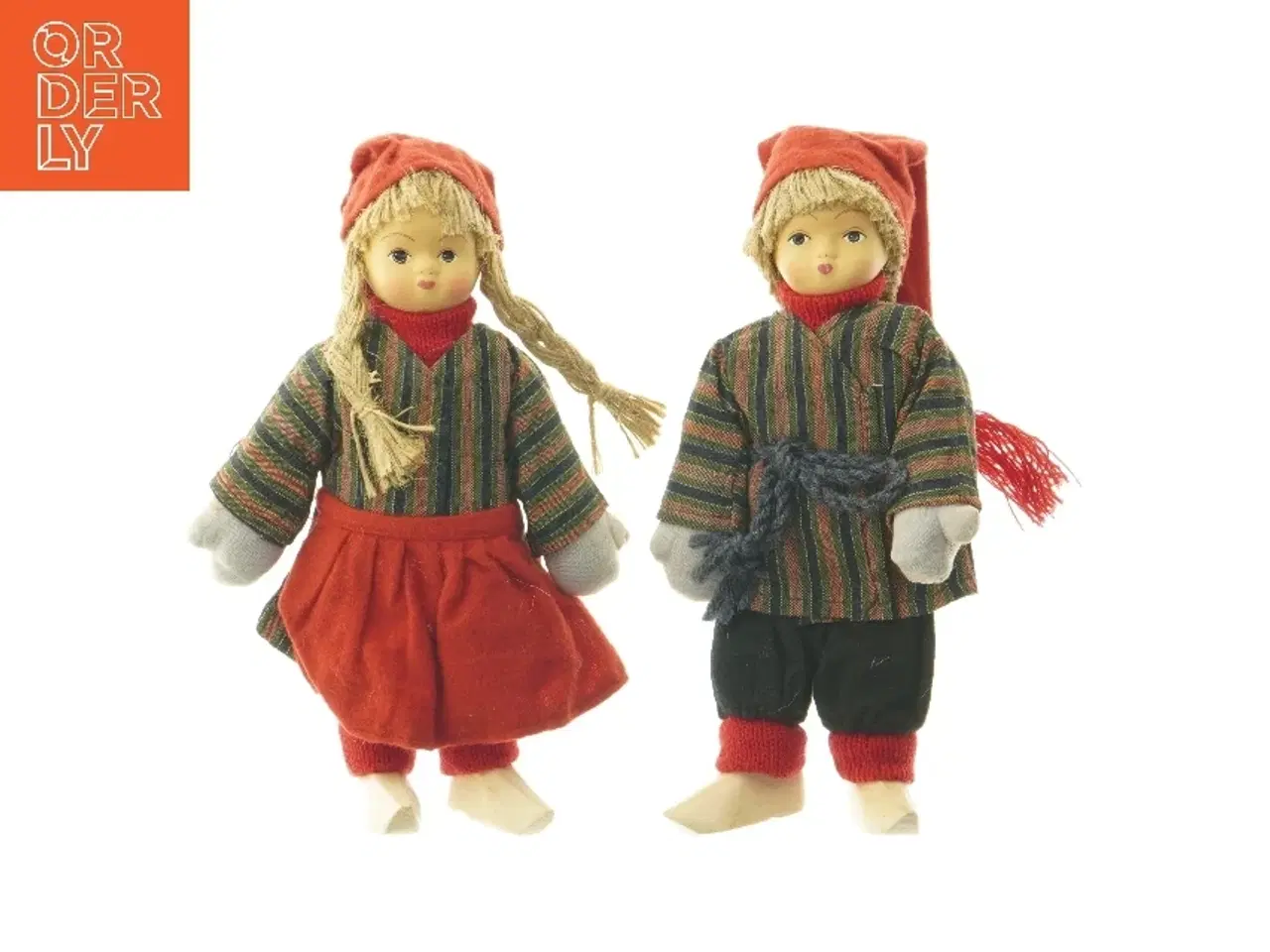 Billede 1 - Traditionelle kludedukker (str. 25 cm)