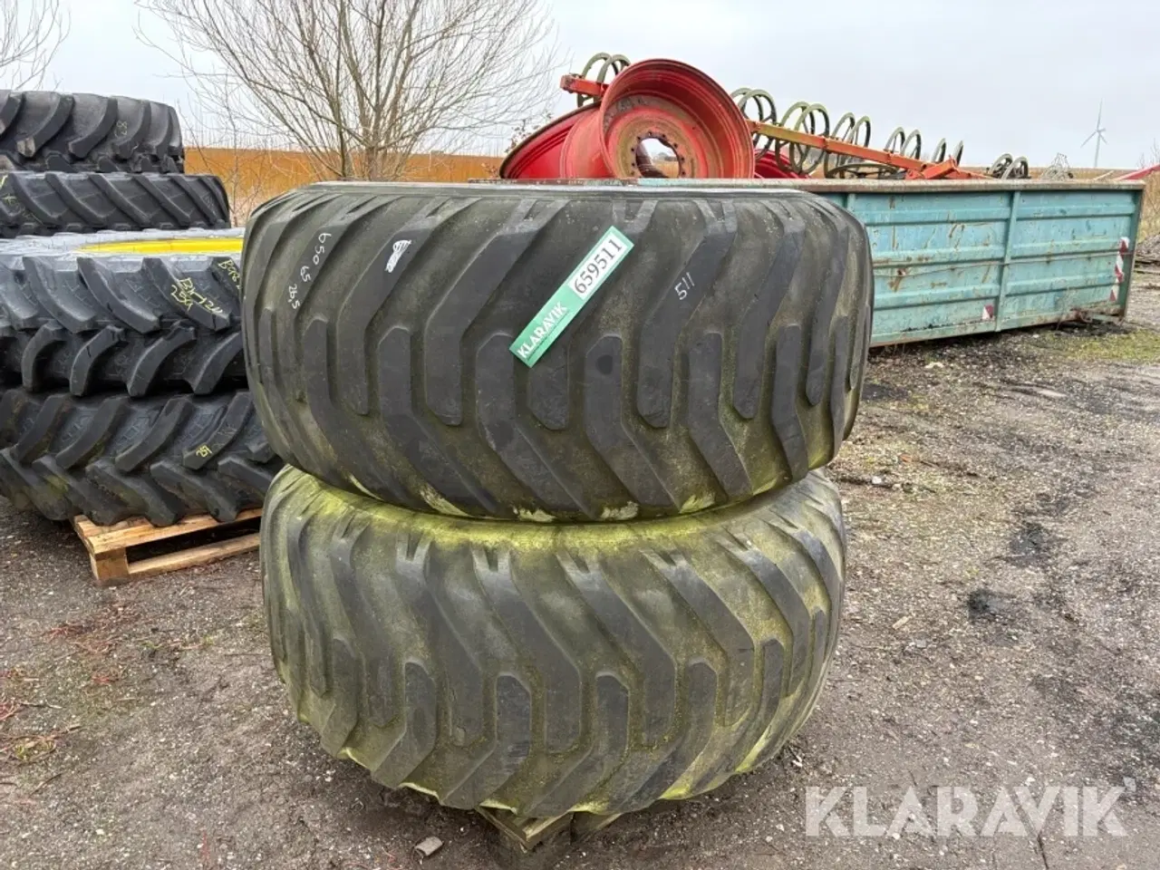 Billede 1 - Hjul Nokian ELS 650/65R26.5 2styk
