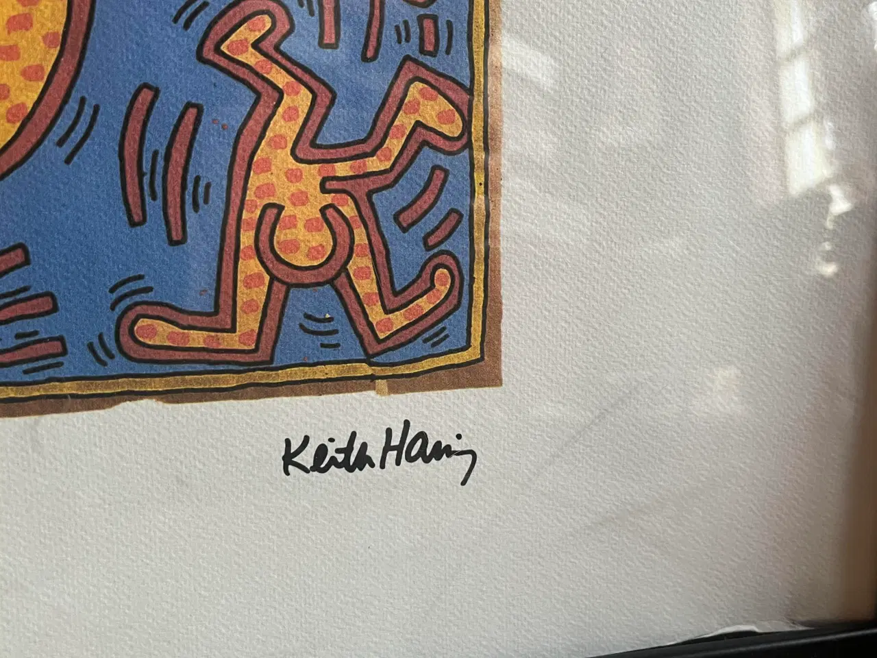 Billede 3 - Keith Haring - Litografisk kunsttryk