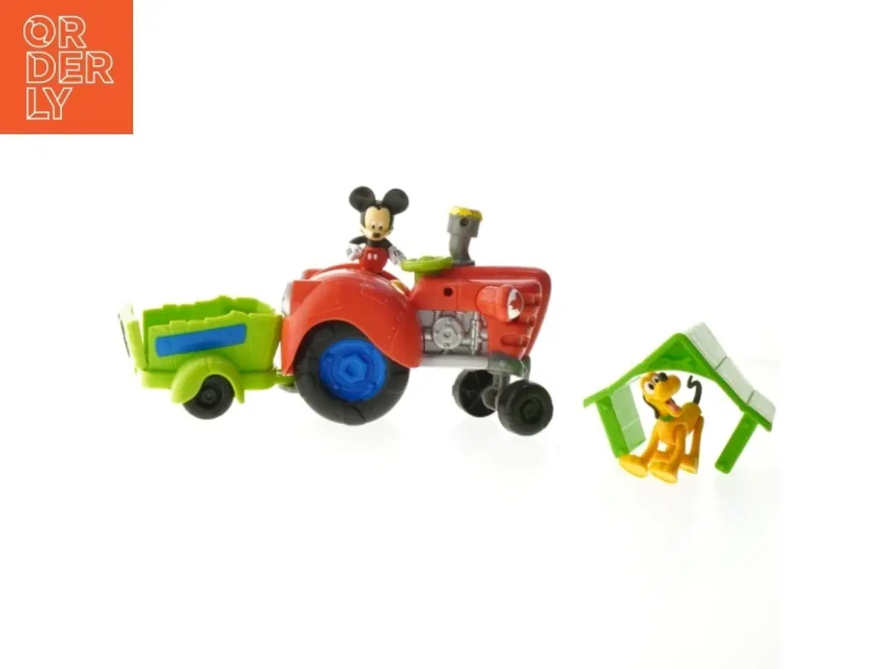Billede 1 - Disney Junior Mickeys klubhus traktor med figurer