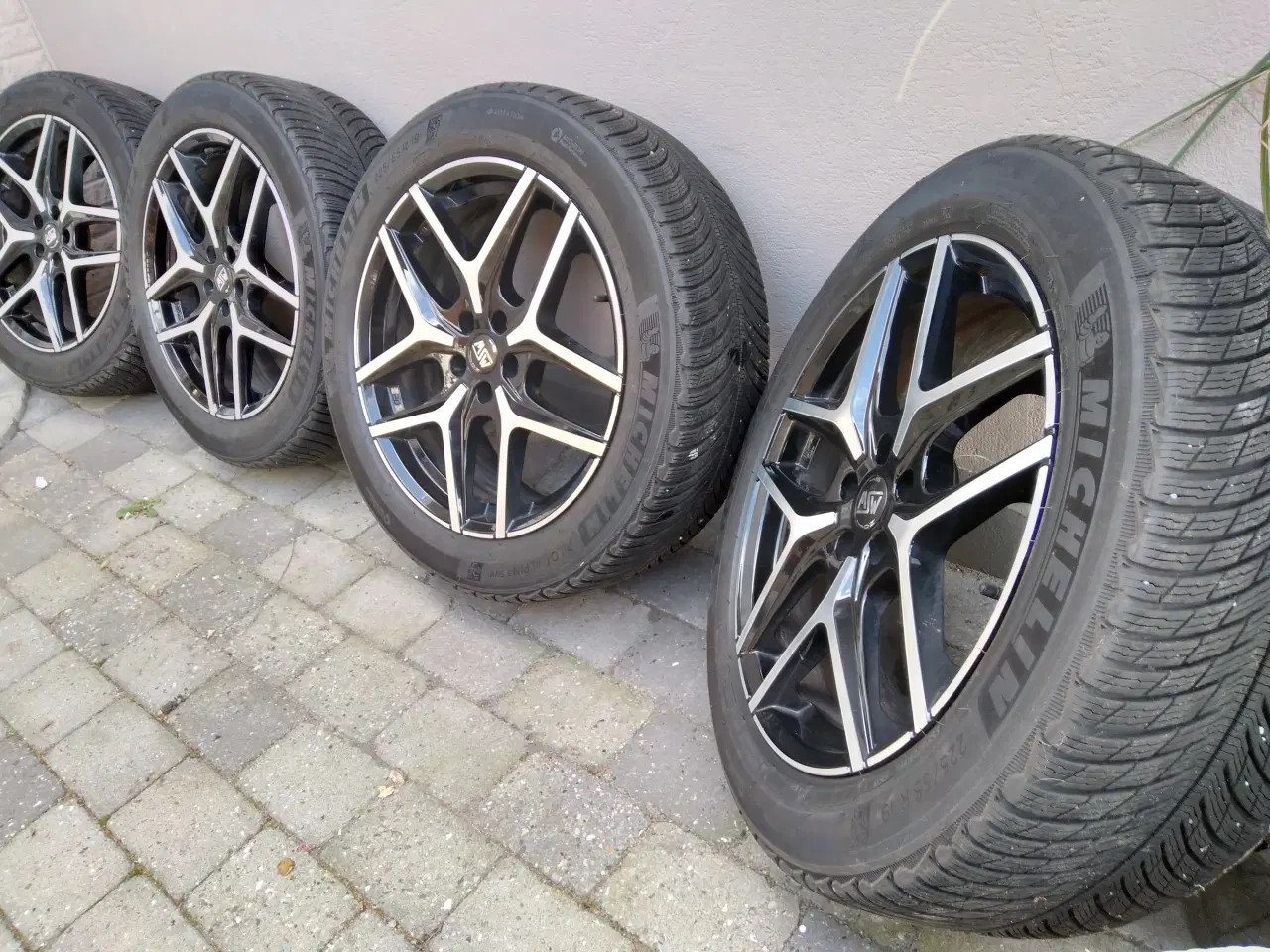 Billede 1 - Vinterhjul alu 225/55R19