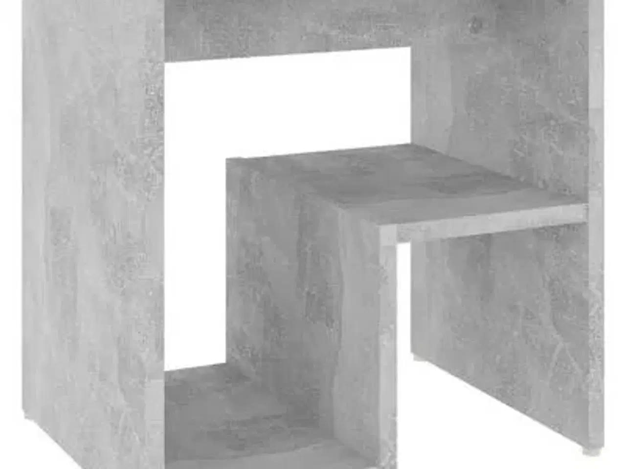 Billede 1 - vidaXL sengeskab 40x30x40 cm konstrueret træ beton