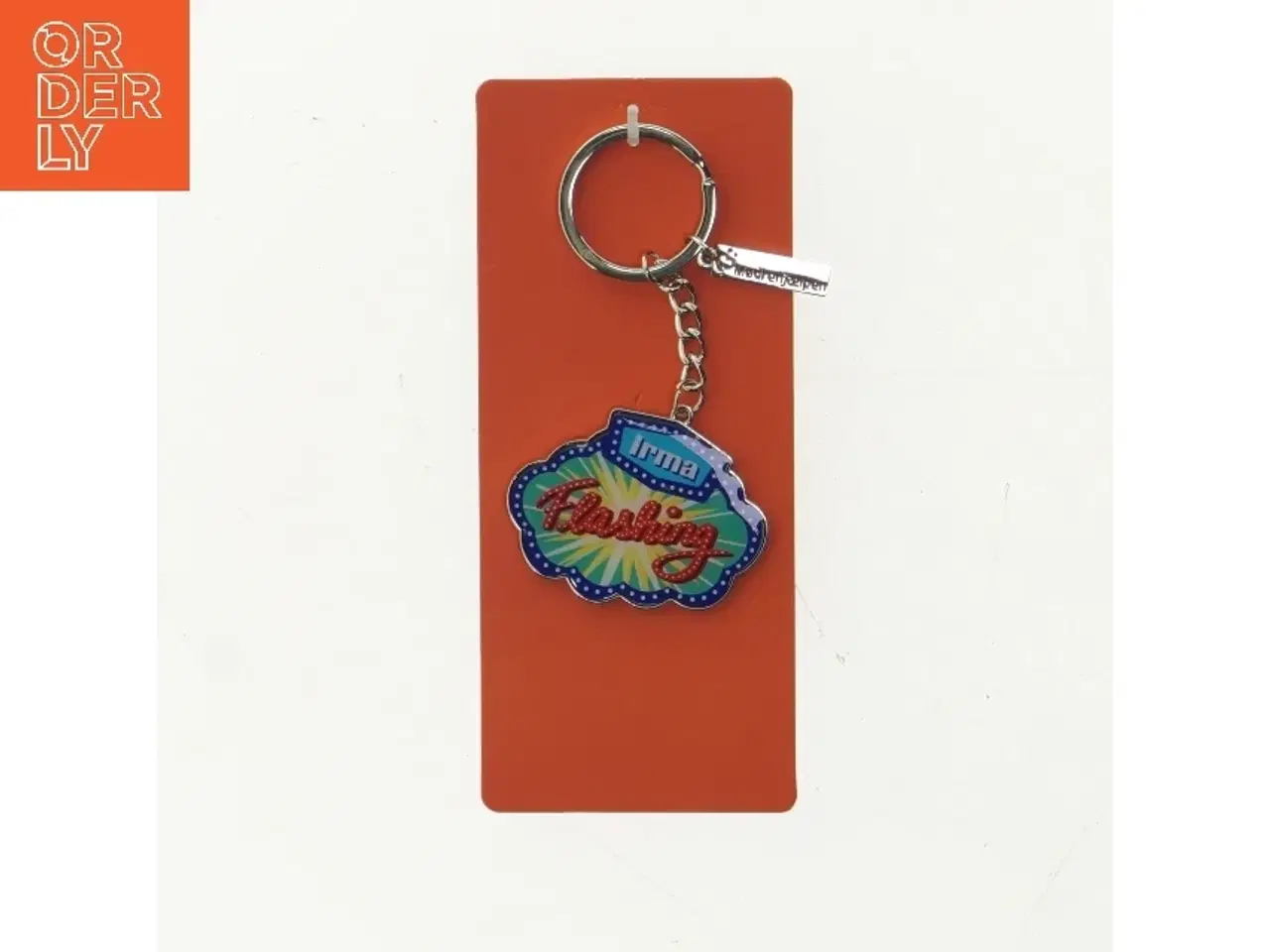 Billede 1 - NY Irma nøglering fra Irma og Kritisk Pynt (str. 14 x 6 cm)