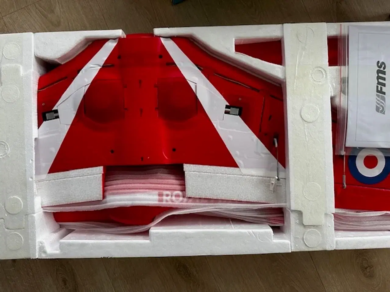 Billede 9 - FMS 80mm EDF BAE Hawk PNP fjernstyret fly
