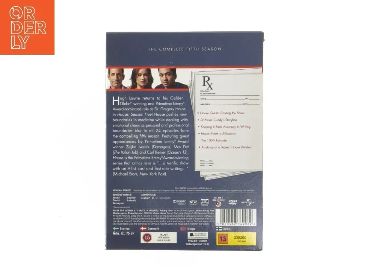 Billede 4 - House M.D. sæson 5 DVD-sæt fra Universal
