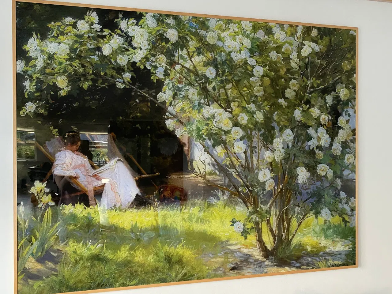 Billede 2 - Plakat P. S Krøyer “Roser”