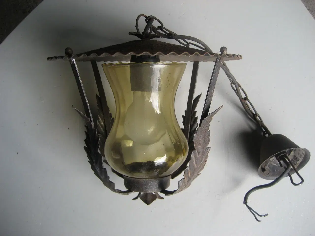 Billede 1 - glaslampe