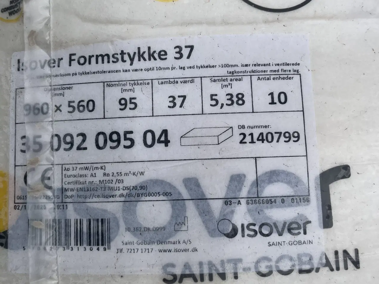 Billede 1 - Isover isolering