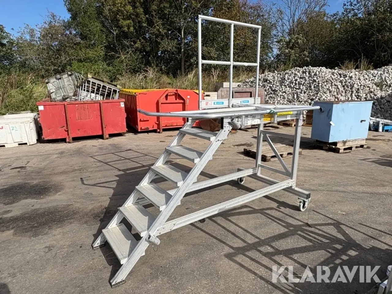 Billede 2 - Mobil platform med ekstra dele Zarges 208966