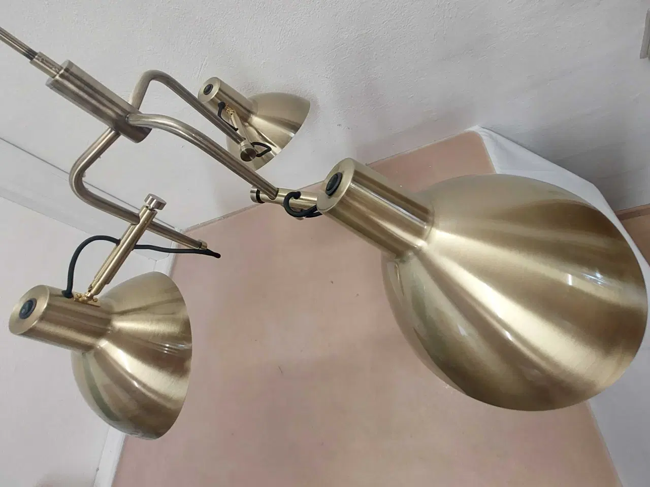 Billede 6 - Loftlampe, metropole, messing. Ubrugt 