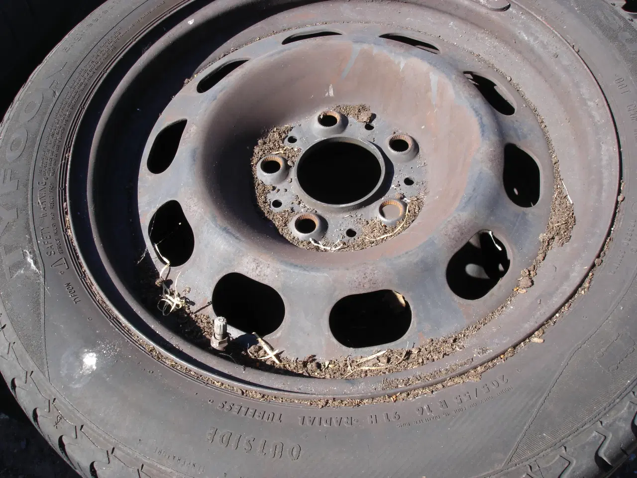 Billede 1 - 4 stål fælge 225/55/16 bmw 116