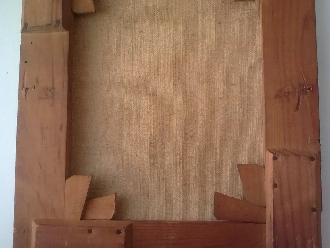 Billede 2 - MØRKT lille blomster maleri gammelt