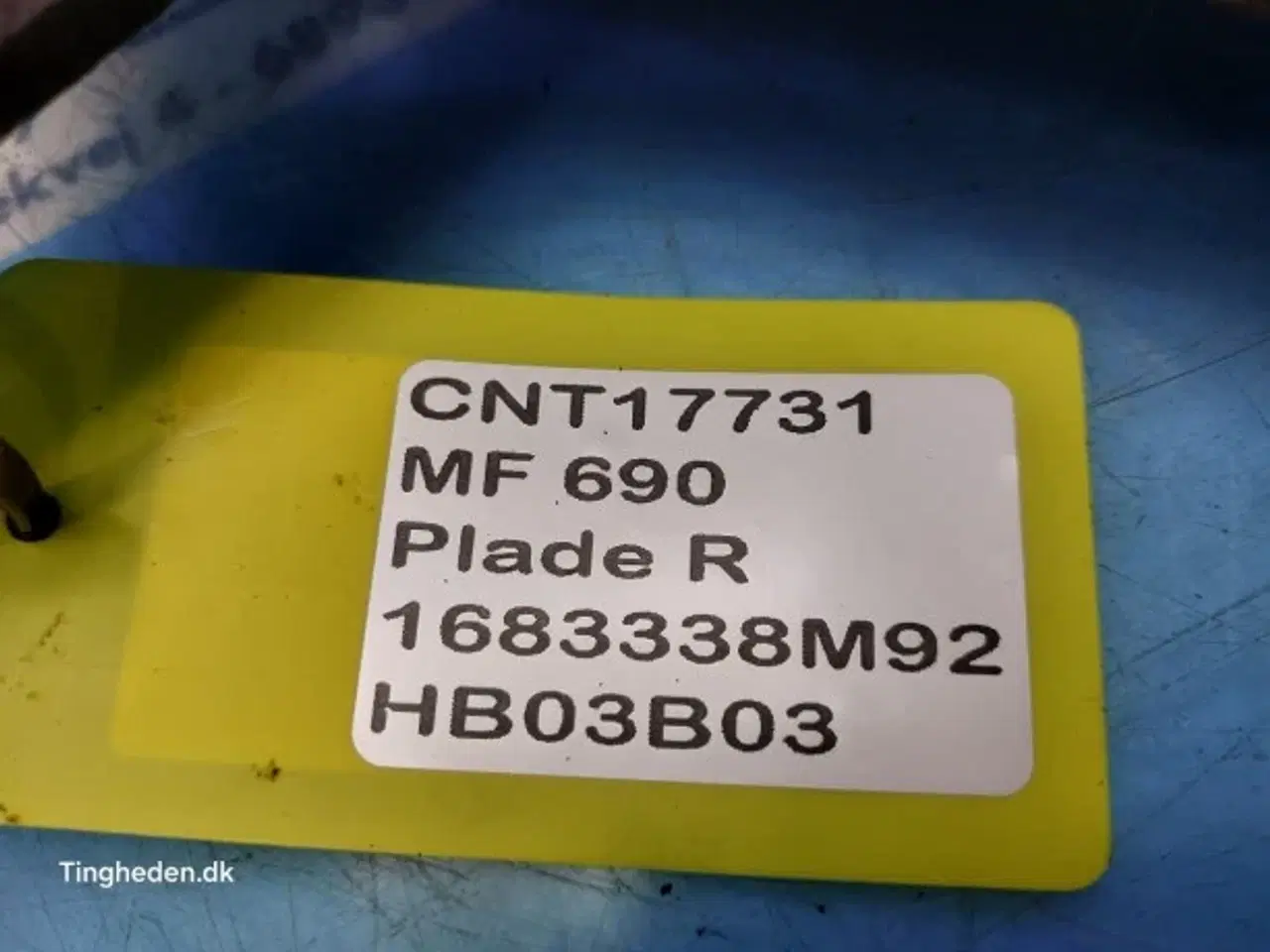 Billede 8 - Massey Ferguson 690 Plade R. 1683338M92