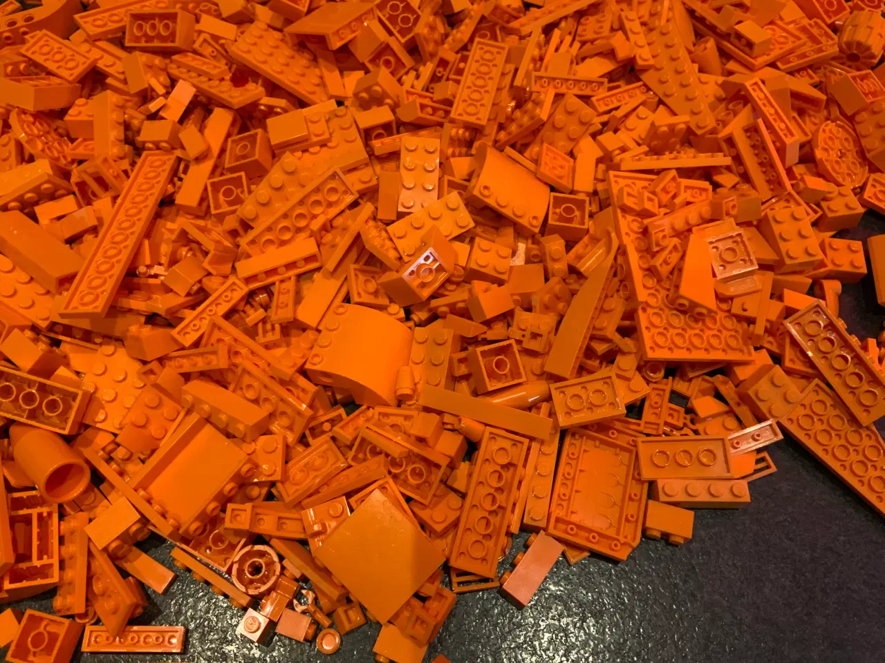 Billede 3 - Orange legoklodser
