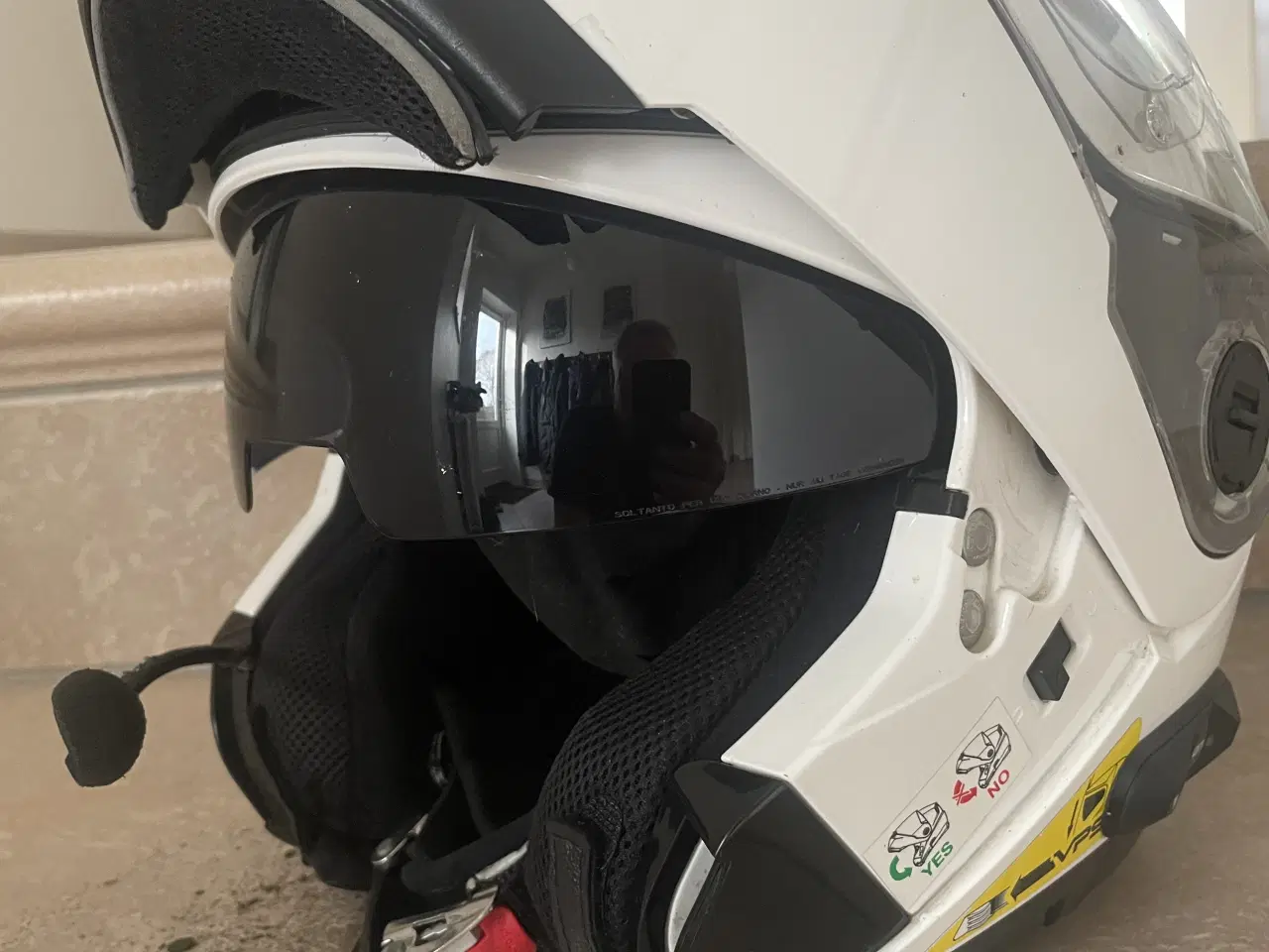 Billede 2 - Nolan mc hjelm N104 str. L