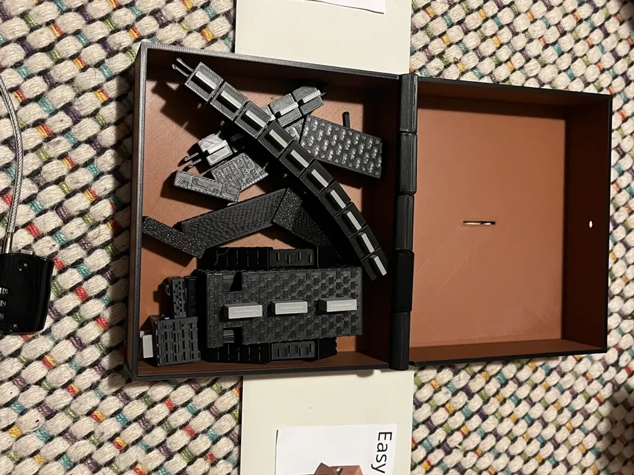 Billede 2 - Minecraft Kiste-Puslespil – Frigør Ender Dragon! 