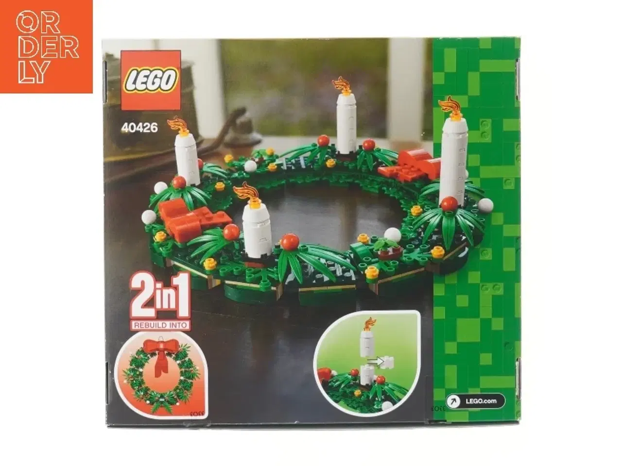 Billede 1 - Julekrans 2 i 1 (40426) fra LEGO