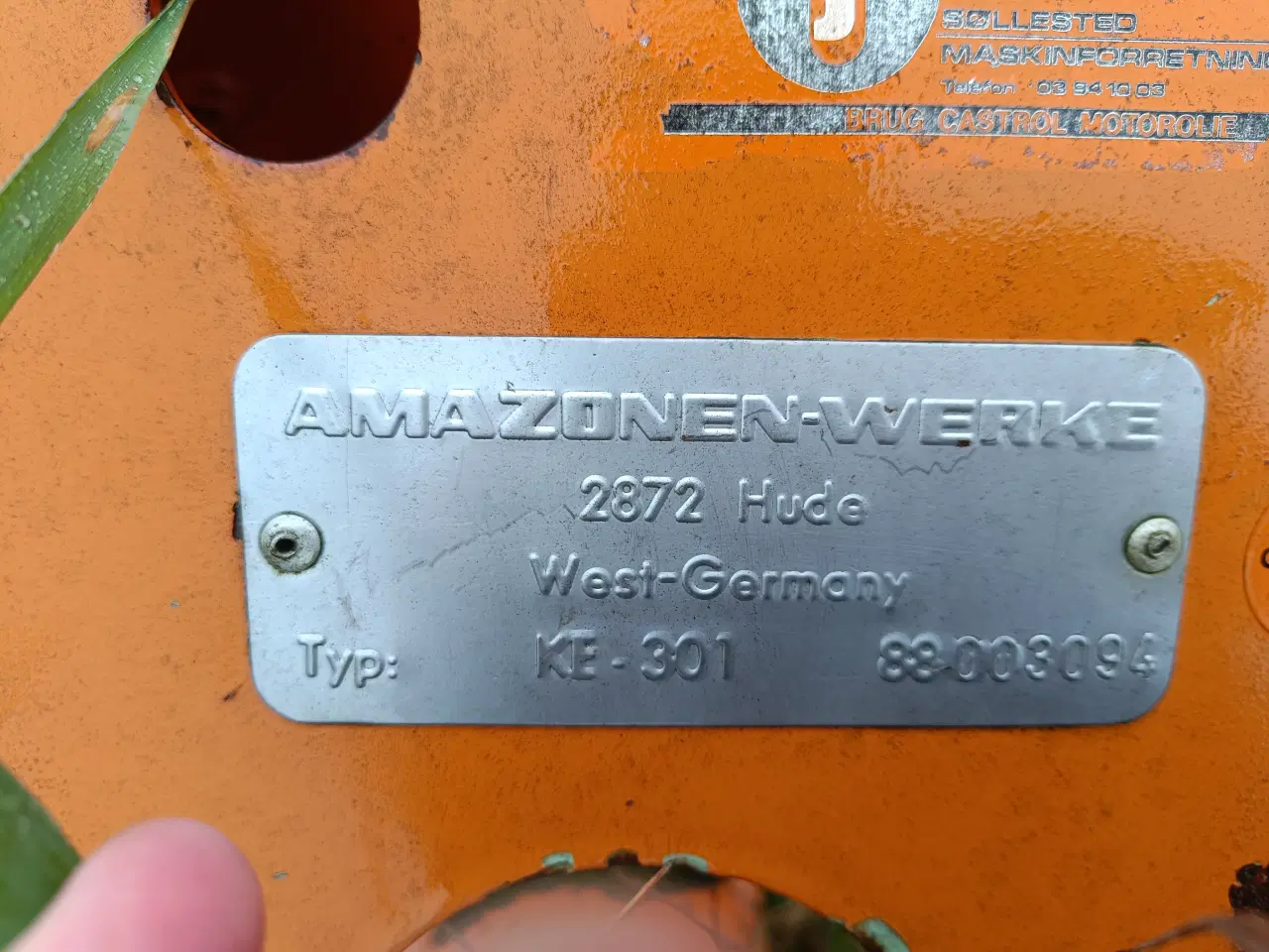 Billede 2 - AMAZONE ROTORHARVE KE 301