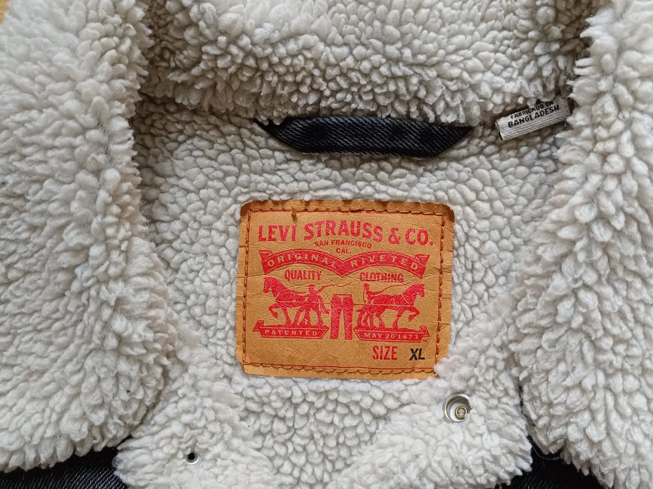 Billede 2 - Levi´s trucker cowboyjakke XL