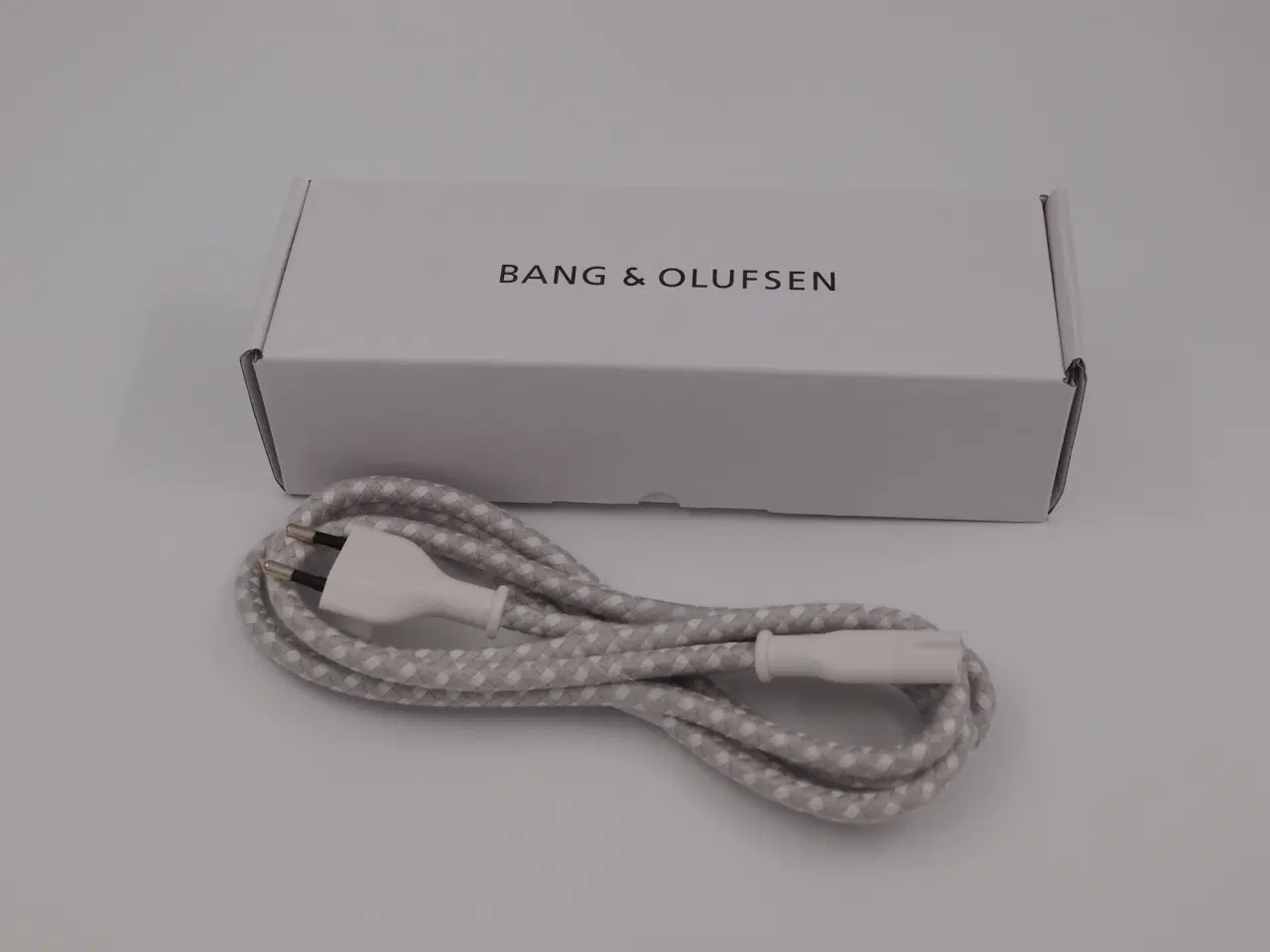 Billede 1 - Bang & Olufsen 2m Fabric Mains kabel
