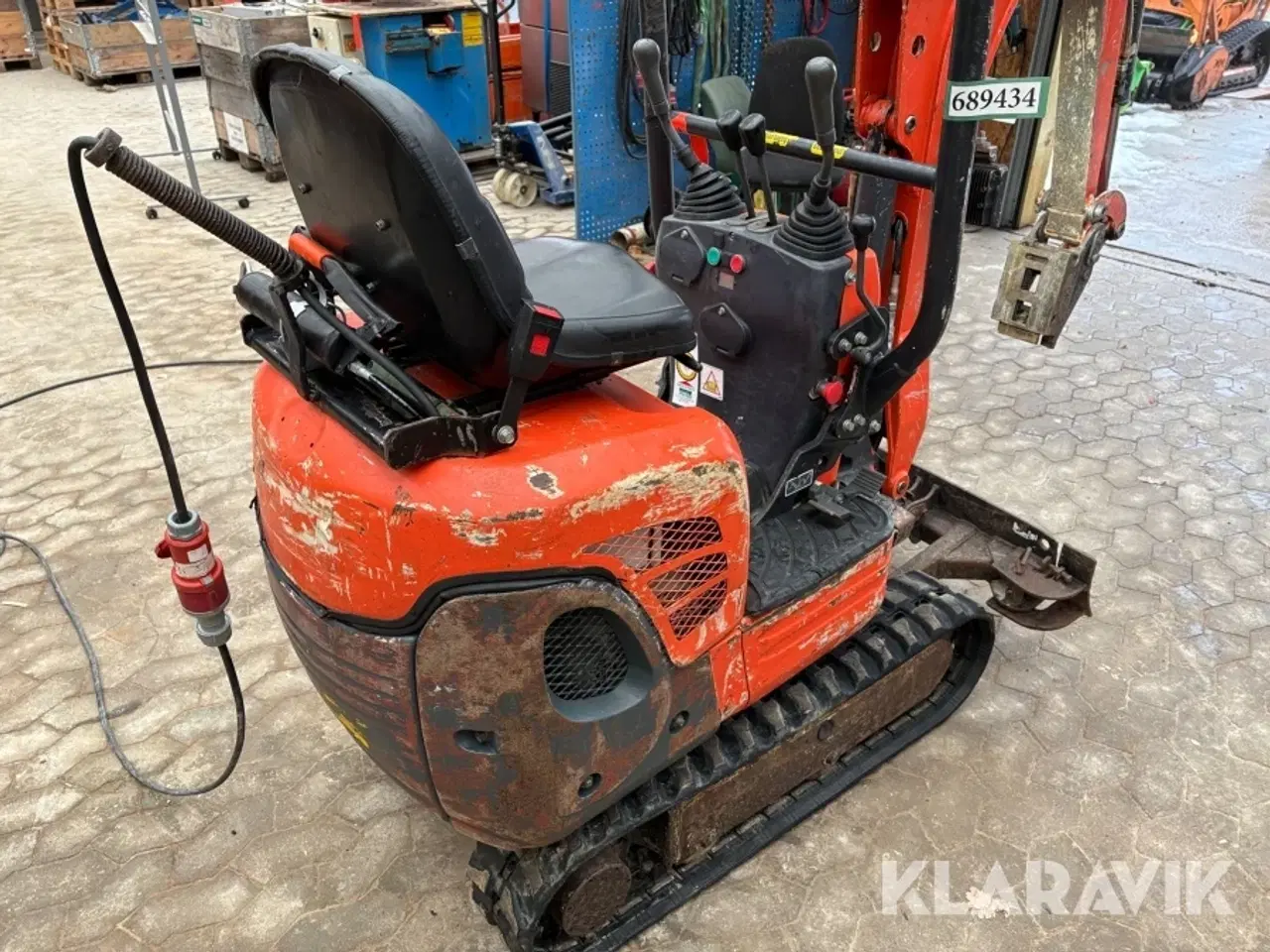 Billede 7 - Elektrisk minigraver Kubota K008-3