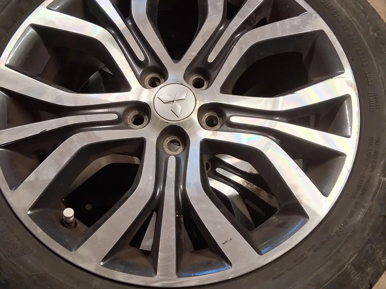 Billede 3 - Alufælge med sommerdæk