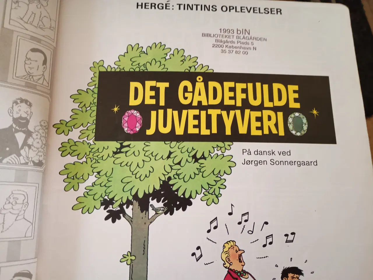 Billede 3 - Tintins oplevelser, Det Gådefulde Juveltyveri.