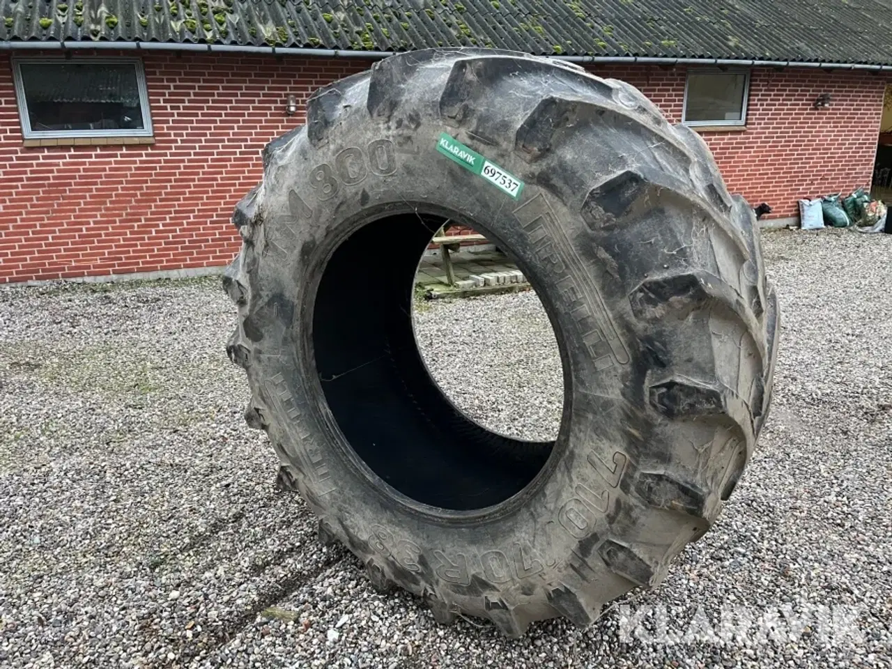 Billede 1 - Traktordæk Pirelli 710/70R38 - 1 styk