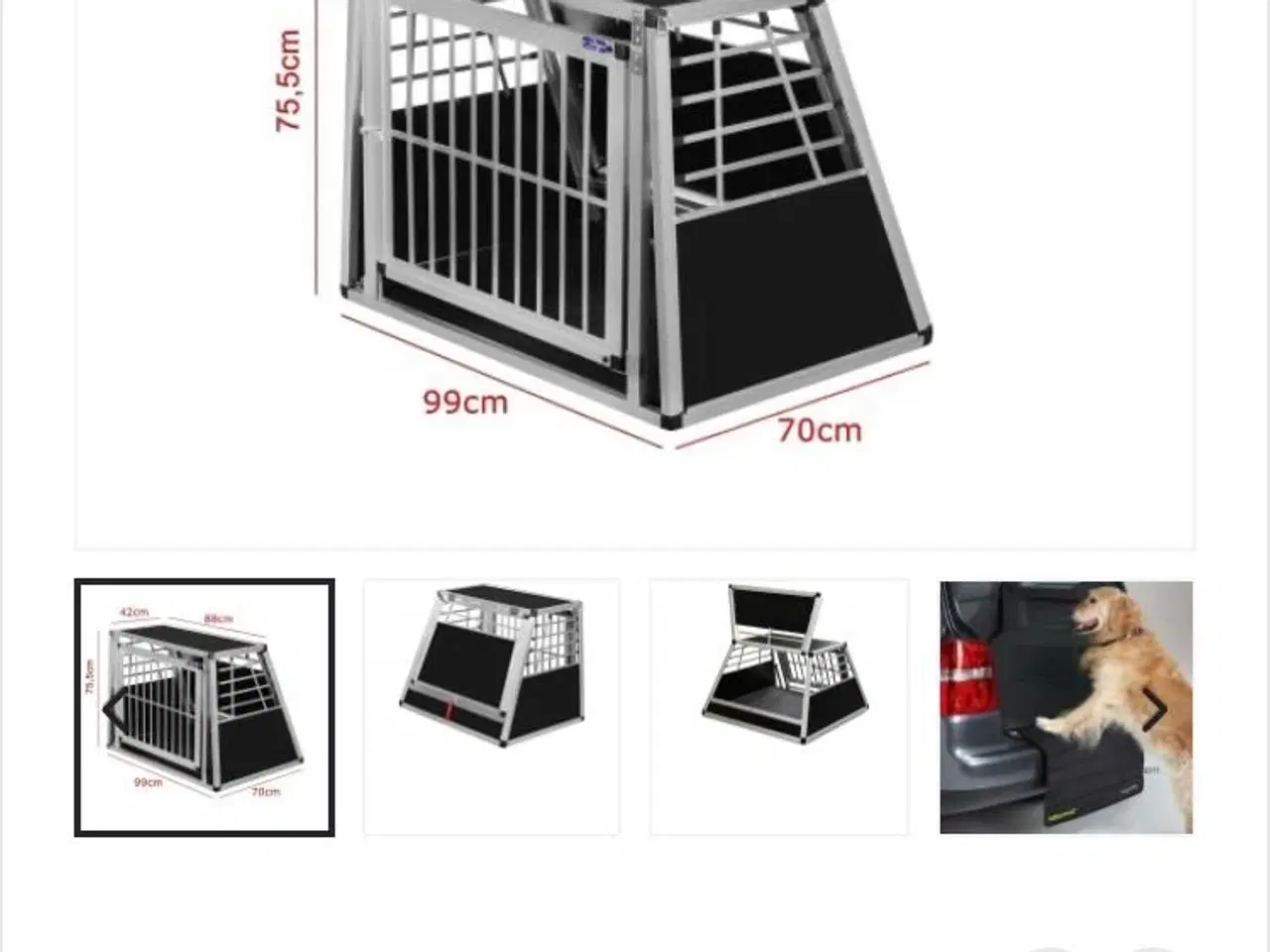 Billede 2 - Hundetransportbur