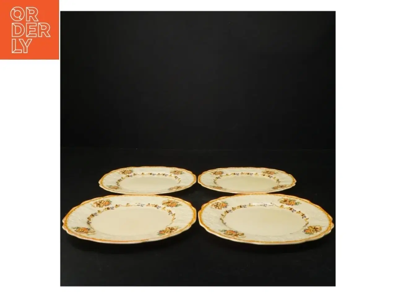 Billede 3 - Vintage porcelænstallerkener (str. Ø. 17 cm)