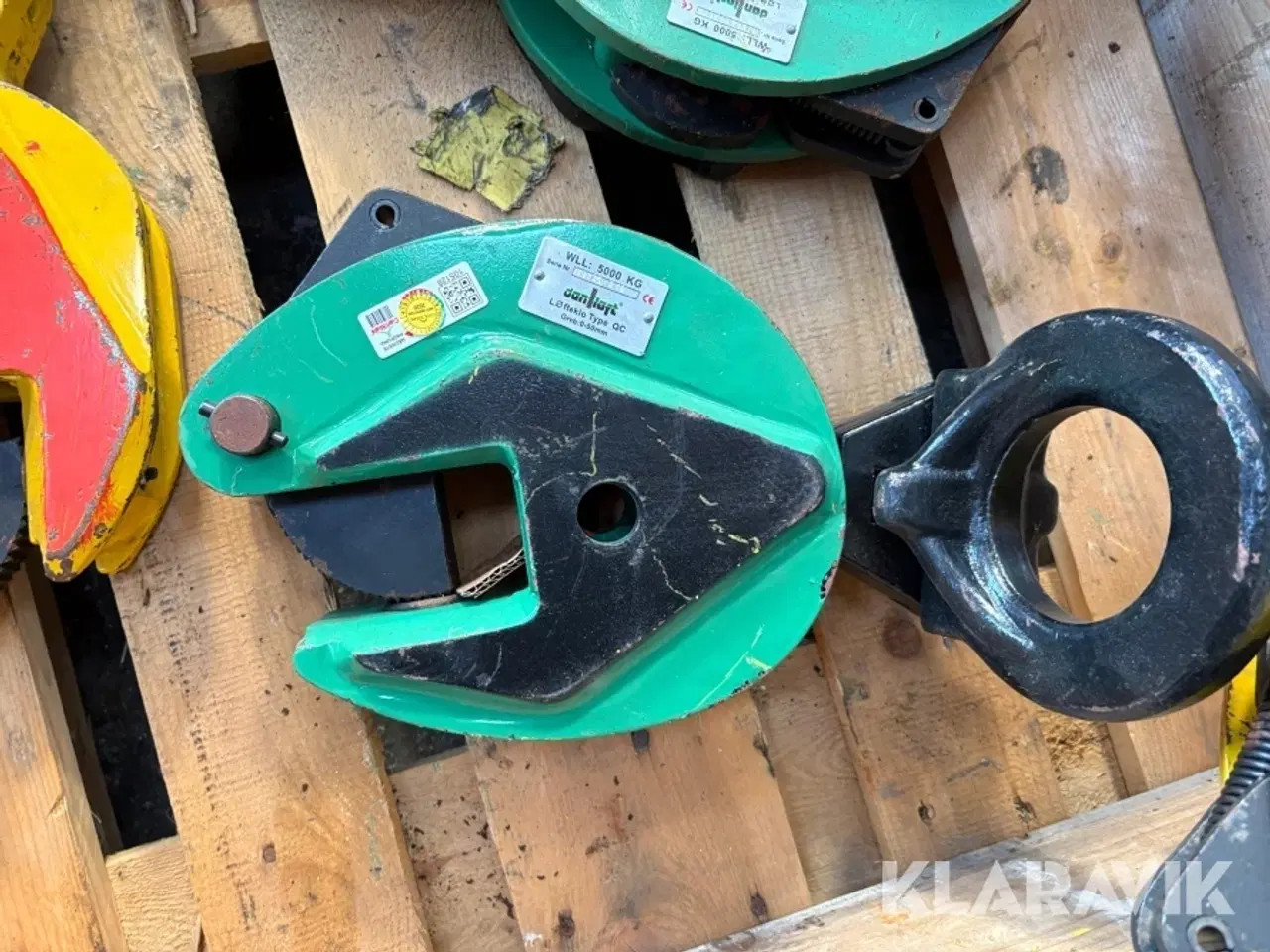 Billede 12 - Løfte klammer og sjækler Haklift og danløft 3000 og 5000kg