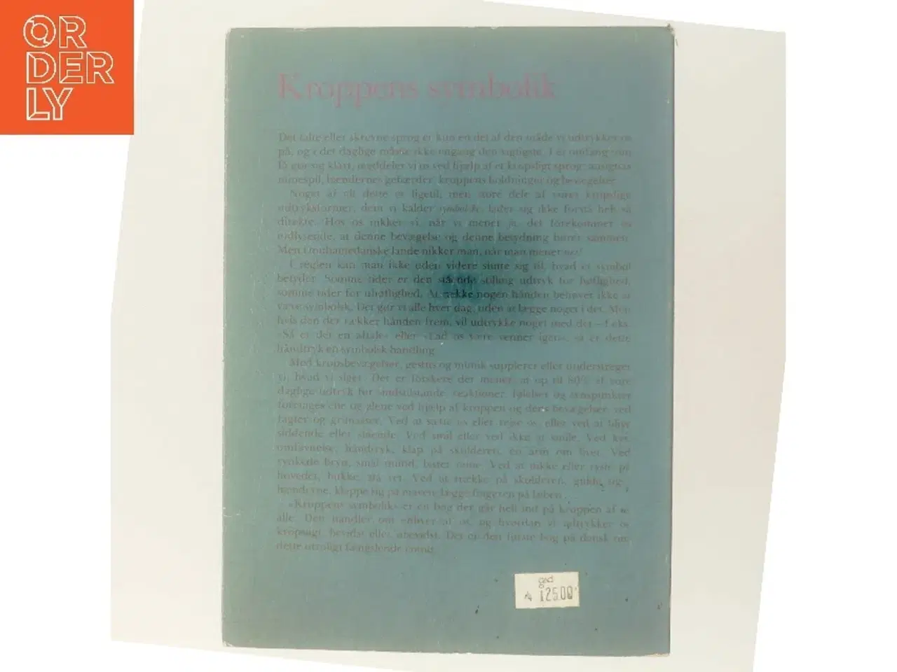 Billede 3 - Kroppens symbolik af Sven Tito Achen (Bog)